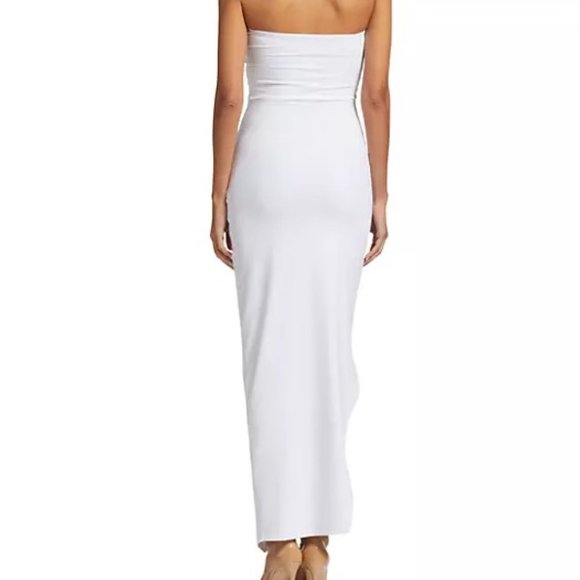 Susana Monaco Asymmetric Tube Dress Slit Front - Picture 3 of 4